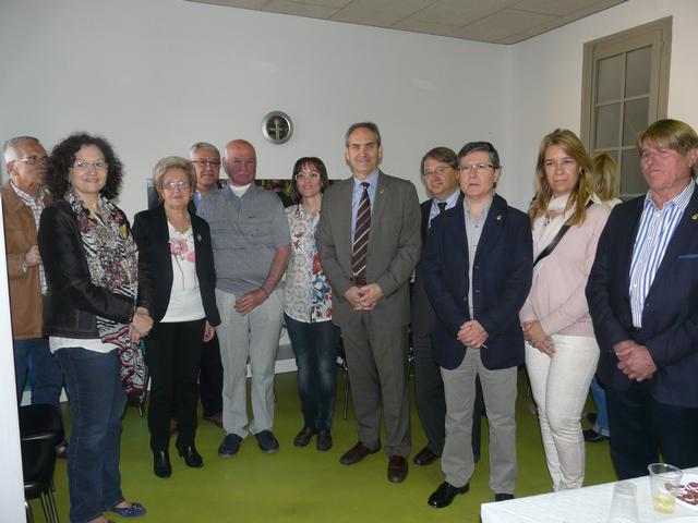 El col·lectiu de Laringectomitzats de Lleida es trasllada al Centre Històric