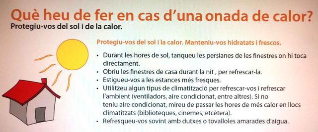 L'Ajuntament de Lleida alerta de l’onada de calor dels propers tres dies, on se superaran els 38º