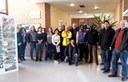 Lliurament de diplomes als veïns que han col·laborat en els Jardins Socials de la Mariola