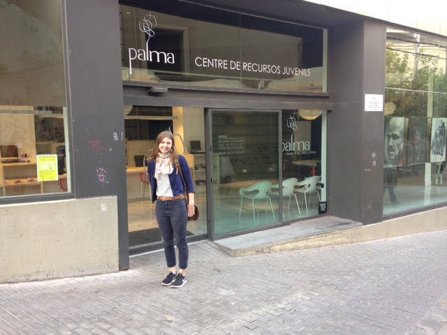 Nova voluntària europea en un projecte municipal de la Paeria