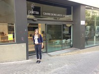 Nova voluntària europea en un projecte municipal de la Paeria