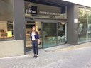 Nova voluntària europea en un projecte municipal de la Paeria