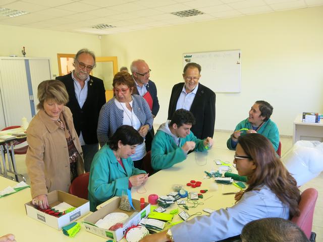 Visita institucional a Lleida de la consellera de Treball, Afers Socials i Famílies